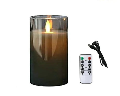Load image into Gallery viewer, USB Rechargeable LED Pillar Candles
