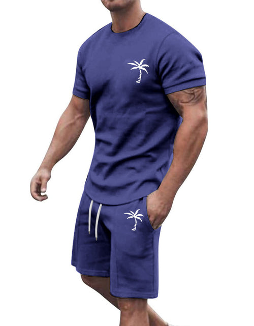 Load image into Gallery viewer, Short-sleeved Shorts Sports And Leisure Suit
