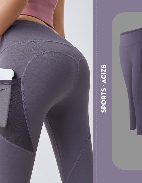 Load image into Gallery viewer, Yoga Pants Women With Pocket Leggings Sport Girl Gym Leggings Women Tummy Control Jogging Tights Female Fitness Pants
