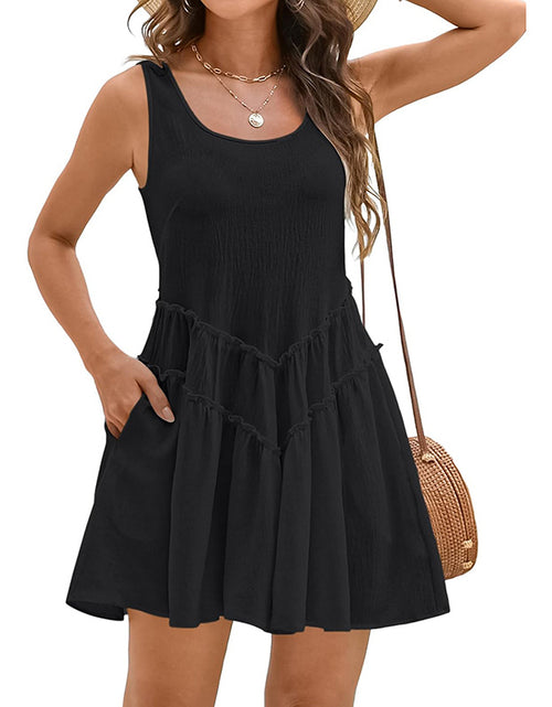 Load image into Gallery viewer, Womens Swimsuit Coverup Bathing Suit Swim Beach Cover Ups Swimwear Flowy Summer Dress Vacation Swim Suits
