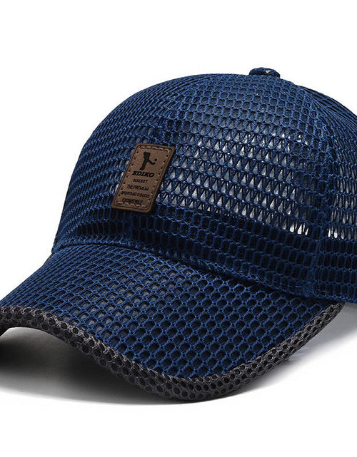 Load image into Gallery viewer, Summer Men&#39;s Outdoor Sunshade Sports Quick-drying Breathable Baseball Cap
