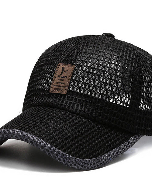 Load image into Gallery viewer, Summer Men&#39;s Outdoor Sunshade Sports Quick-drying Breathable Baseball Cap
