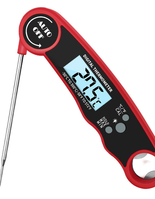 Load image into Gallery viewer, Folding Kitchen Food Thermometer Electronic Food Grill Thermometer
