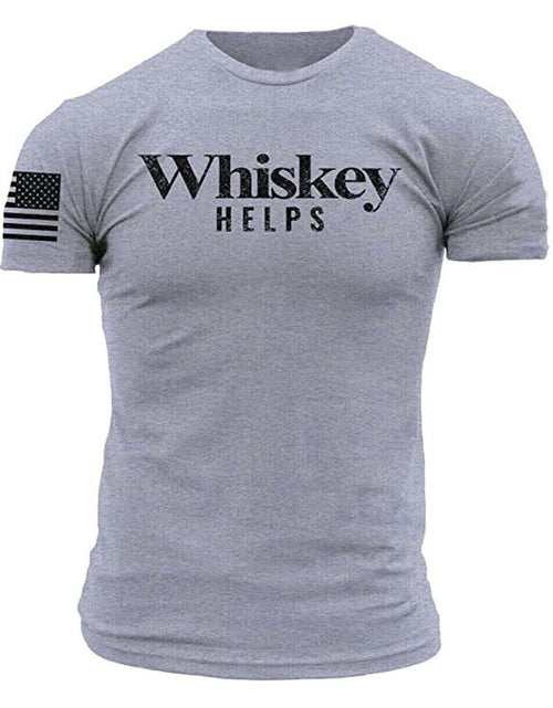Load image into Gallery viewer, American Acid 1776 Us Flag Men Clothing T-Shirt Funny Whiske
