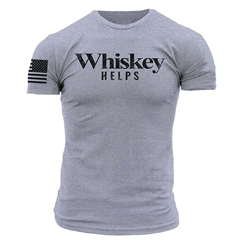 American Acid 1776 Us Flag Men Clothing T-Shirt Funny Whiske