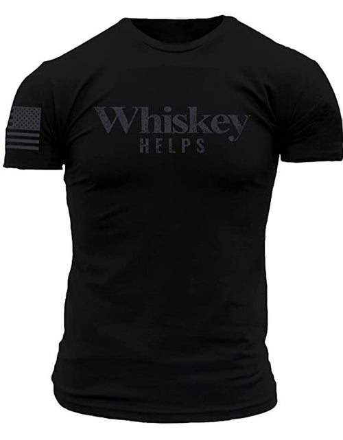 Load image into Gallery viewer, American Acid 1776 Us Flag Men Clothing T-Shirt Funny Whiske

