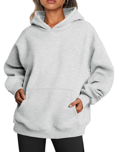 Load image into Gallery viewer, Women&#39;s Oversized Hoodies Fleece Loose Sweatshirts With Pocket Long Sleeve Pullover Hoodies Sweaters Winter Fall Outfits Sports Clothes
