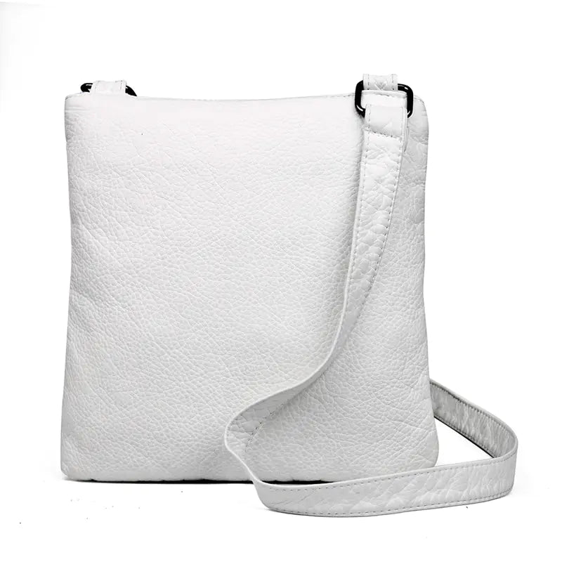 Mini Washable Leather Crossbody Bag for Smartphones