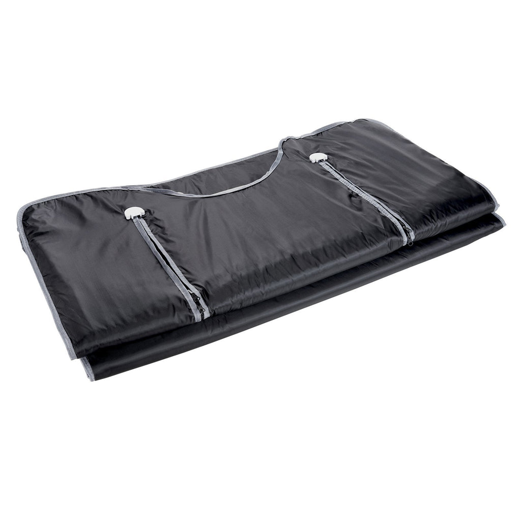 VEVOR Sauna Blanket , Portable Far Infrared Sauna For Home, Oxford Sauna Bag Warm Holes & Carbon Fiber Heating, 1-6 Level Adjustable Temp 95-176F, 5-60 Minutes Timer, 75 X 35 In