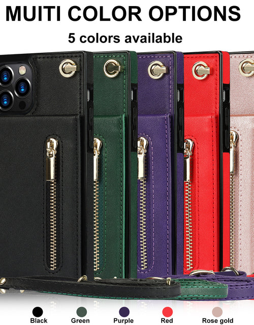 Load image into Gallery viewer, Zipper Phone Case Phone Case Crossbody
