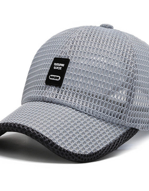 Load image into Gallery viewer, Summer Men&#39;s Outdoor Sunshade Sports Quick-drying Breathable Baseball Cap
