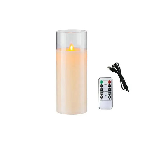 Load image into Gallery viewer, USB Rechargeable LED Pillar Candles
